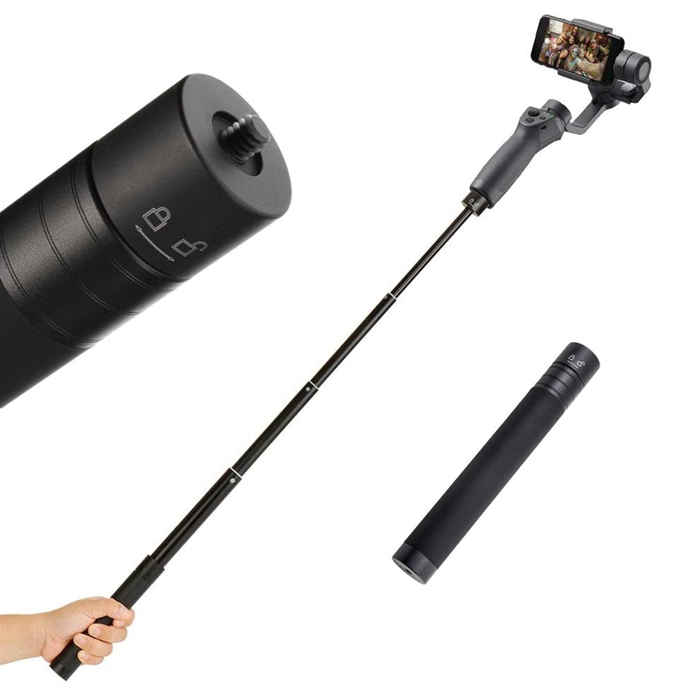 Varilla de extensión para Dji Om 5, palo de Selfie telescópico para Dji Osmo Mobile 3 4 FeiYu Zhiyun Smooth iSteady, accesorios de cardán