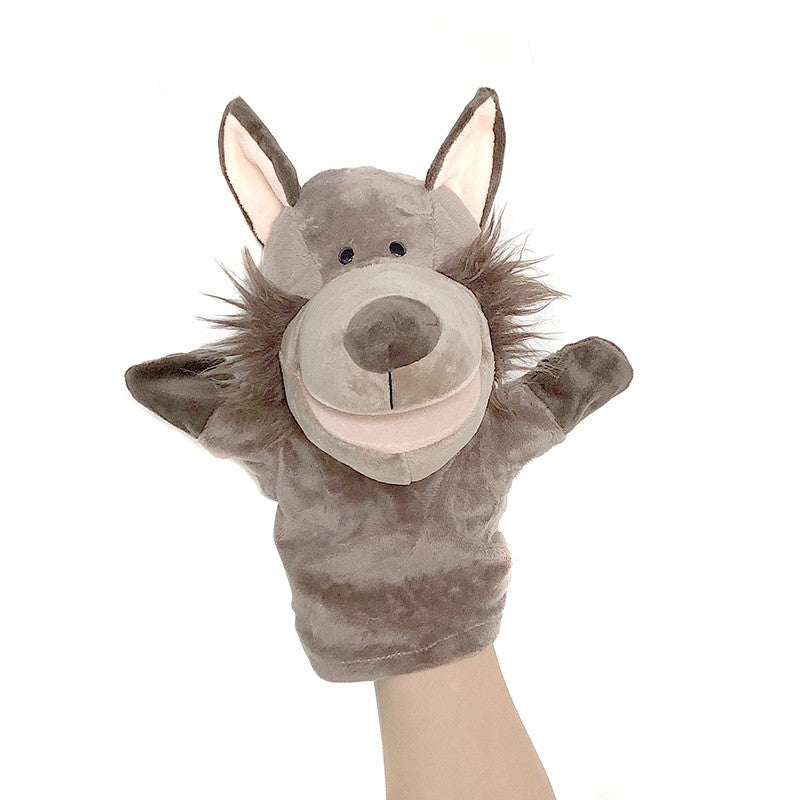 Juguetes de Peluche, Marionetas de Dedo, Muñecas Kawaii, Juguetes Educativos para Bebés, León, Elefante, Conejo, Mono, Regalo para Niños