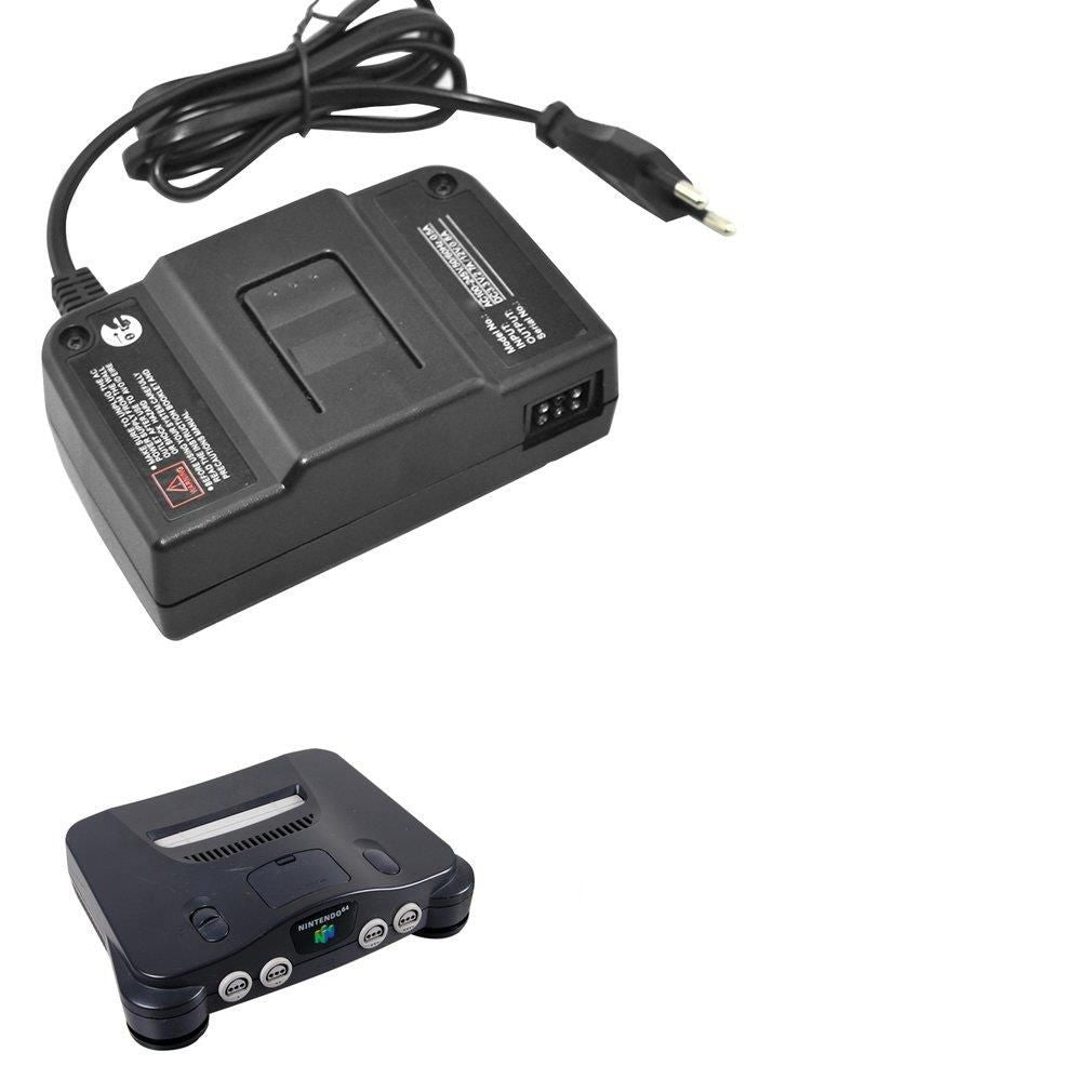 Cable adaptador de corriente CA para Nintendo 64, cable de carga, enchufe US/EU/UK/AU