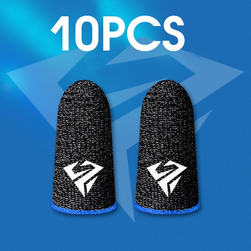 Guantes con yema del dedo para juegos móviles, 10 Uds., para jugadores PUBG, a prueba de sudor, antideslizantes, pantalla táctil, funda para el dedo, transpirable