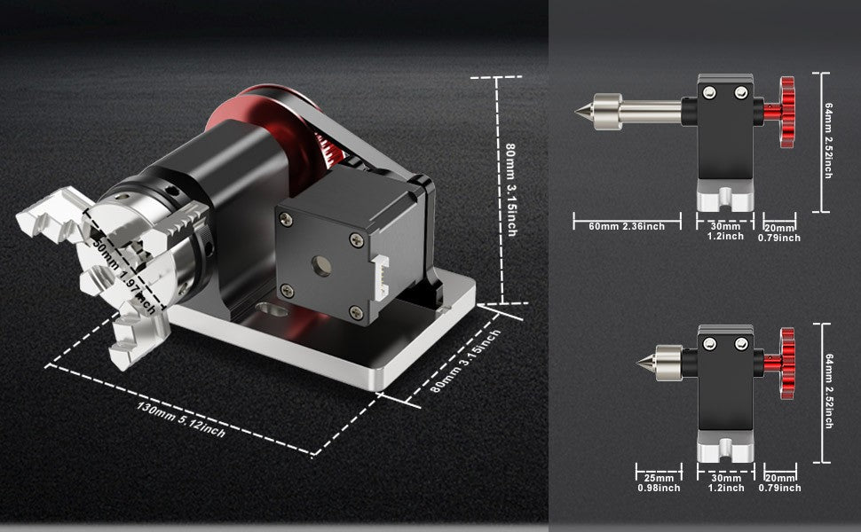 Twotrees TTC450 PRO CNC maquina enrutadora CNC carpintería grabado láser corte madera Metal Control GRBL