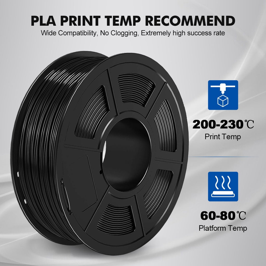 Filamentos SUNLU PLA PETG PLA Plus, 10 rollos de filamento 3D, 1 KG/rollo, 1,75mm, 100% líneas de filamento, ordenadamente para impresión 3D de la UE y EE. UU.