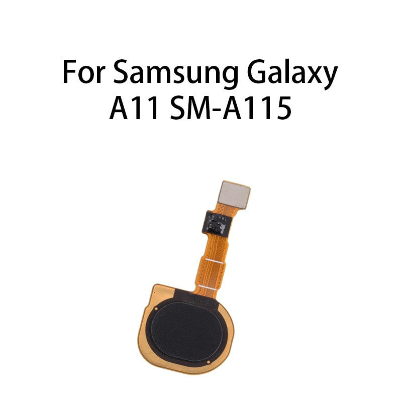 Cable flexible del sensor de huellas dactilares del botón de inicio de org para Samsung Galaxy A11 SM-A115