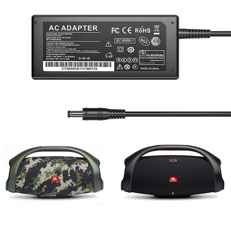 Cargador adaptador de CA de 24V 4A para JBL Boombox 2, altavoz Bluetooth portátil inalámbrico a prueba de agua, cable de alimentación de 24V 4.2A