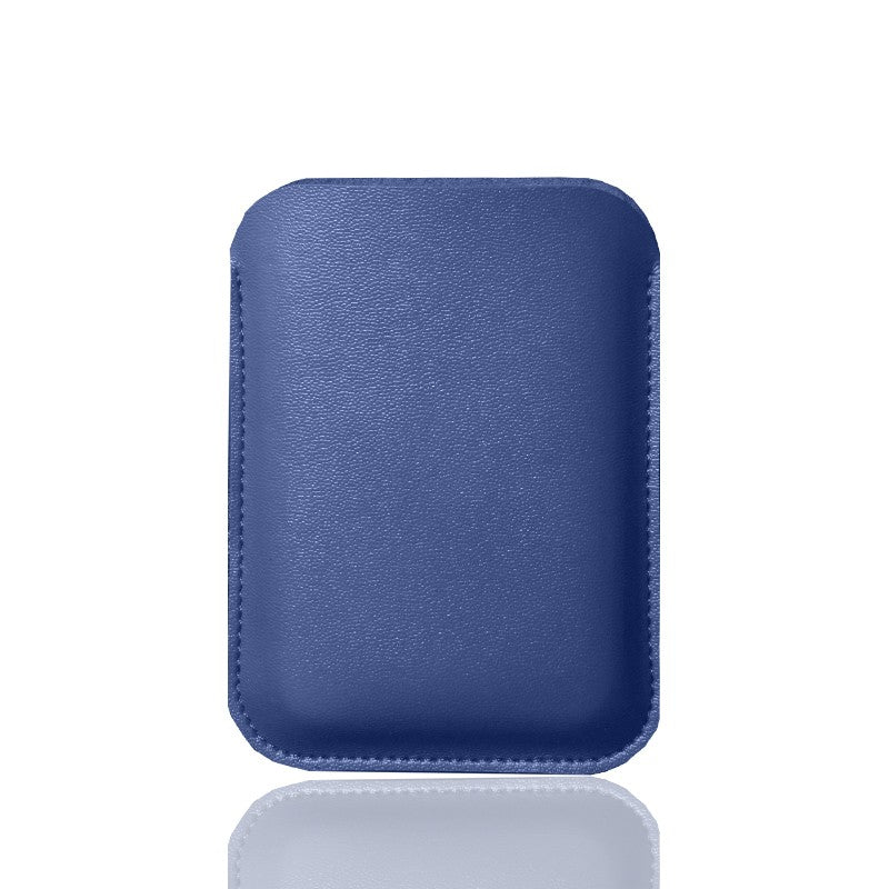 Funda de cuero con funda para banco de energía para iPhone 13, funda para batería externa Magsafe