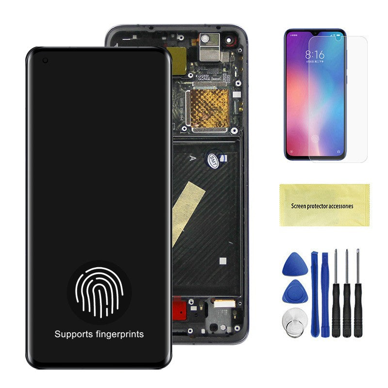 Pantalla AMOLED de 6,81 pulgadas para Xiaomi Mi 11Ultra Mi 11 Pro, montaje de pantalla táctil LCD para Xiaomi Mi 11 Ultra M2102K1G con marco