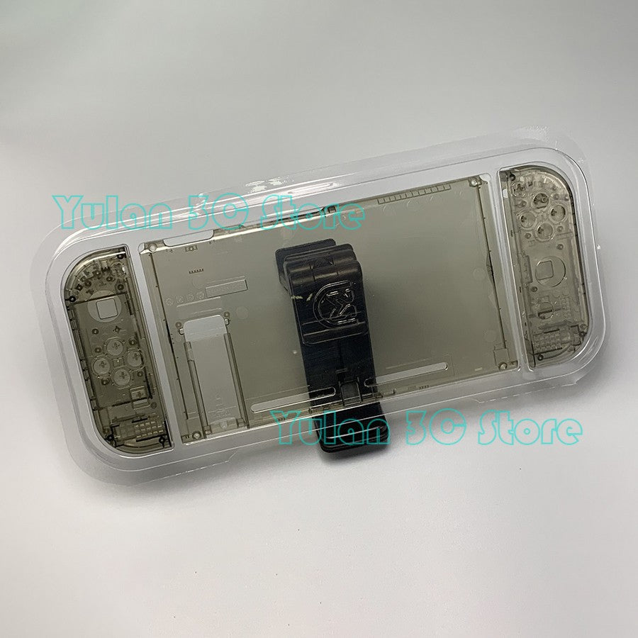 Nuevo NIntend Switch, carcasa de repuesto DIY, funda transparente para consola Nintendo Switch, accesorios de juego Joycon derecho e izquierdo