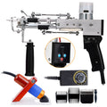 Máquina eléctrica para tejer alfombras, pistola para mechones de alfombras, herramientas para hacer alfombras, máquina de bordado manual de corte/bucle de 7-21mm, 110-220V