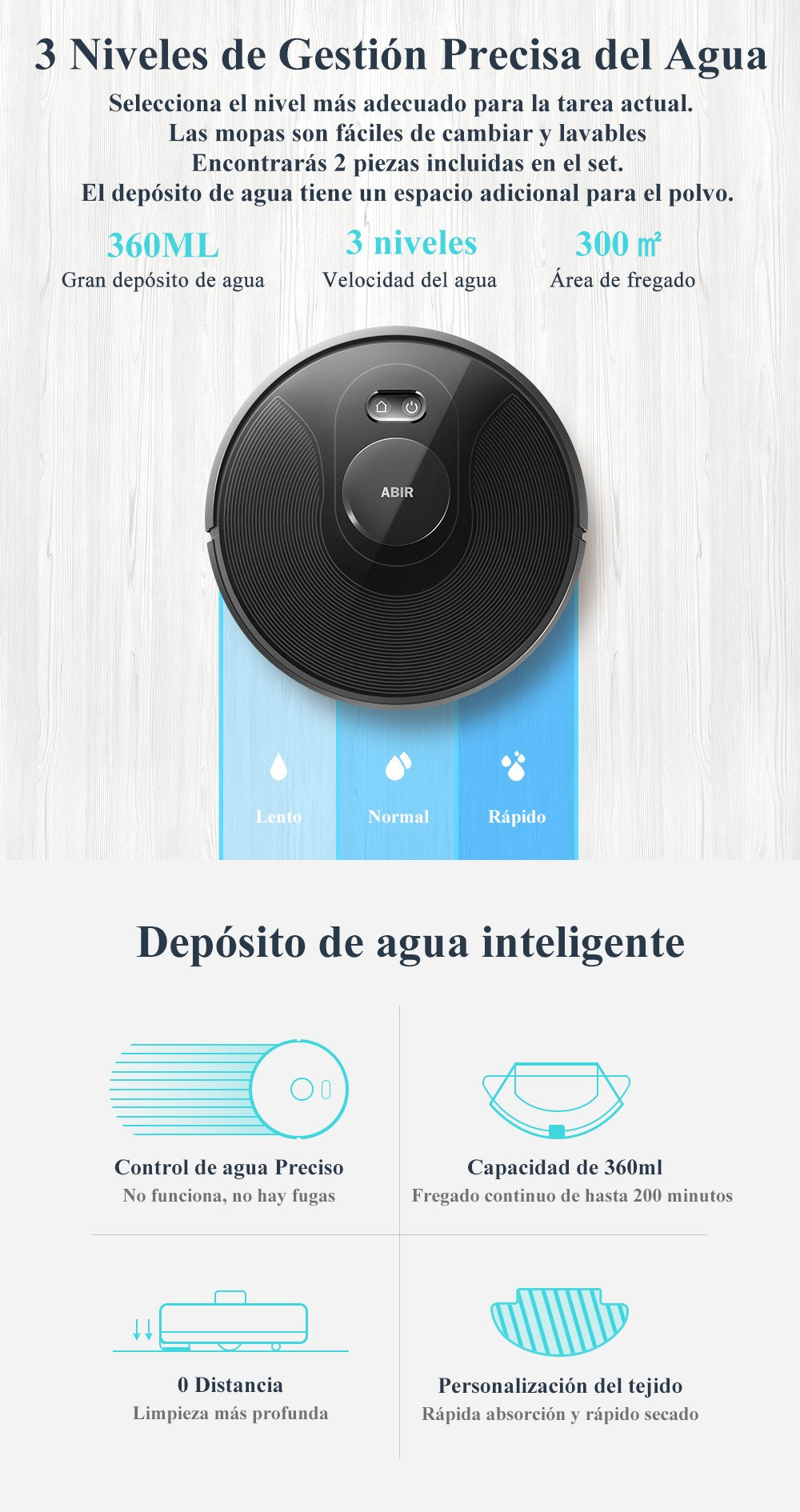 ABIR-Robot aspirador X8, sistema láser, mapas de múltiples pisos, limpieza de zona, ajuste de área limitada para lavado de alfombras en el hogar