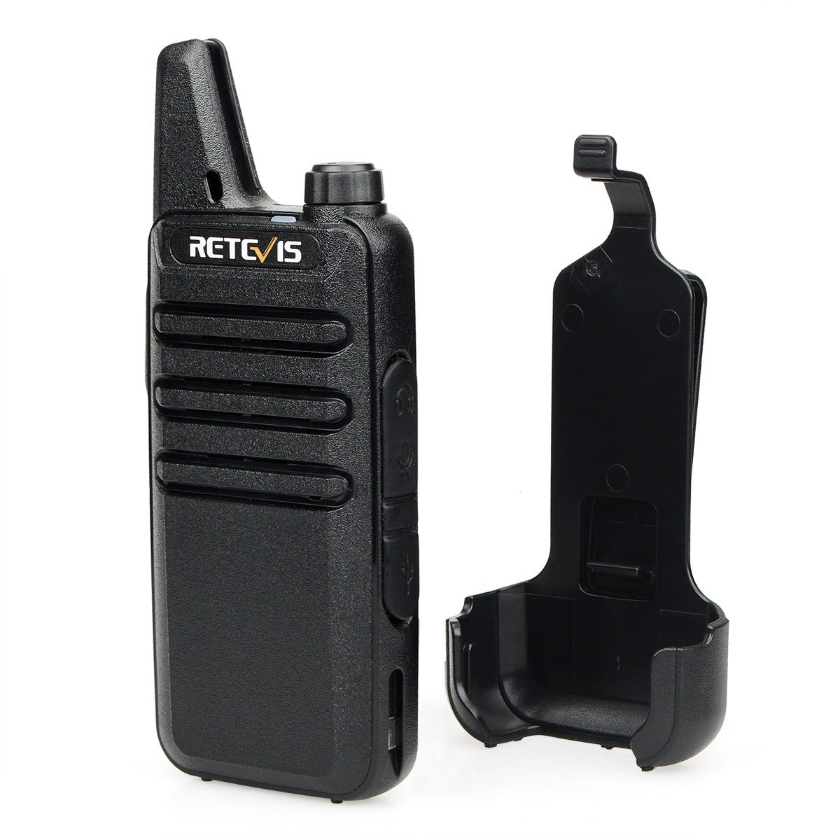Retevis RT622 Mini Walkie Talkie 2 unidades PMR446 Radio portátil bidireccional con PTT Ideal para restaurantes y hoteles