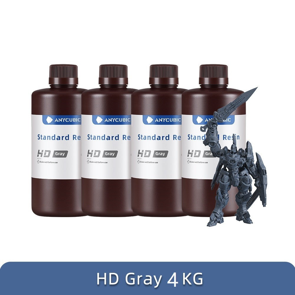 ANYCUBIC 405nm resina UV para impresora 3D Photon Mono 4 resina de impresión 3D LCD resina sensible a los rayos UV para impresora 3D 1kg