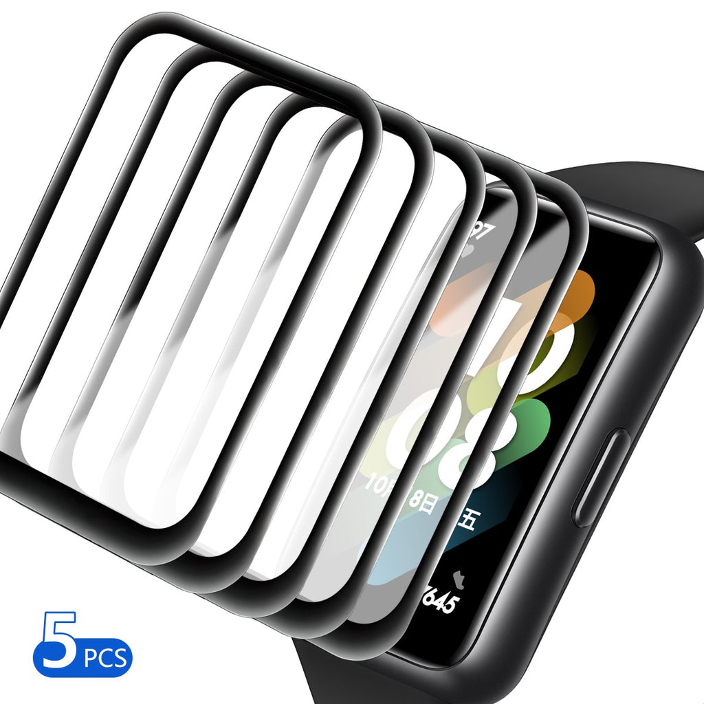 Película protectora 5D para Samsung Galaxy Fit 3 Protector de pantalla antiarañazos para Galaxy Fit3 Smartwatch Protector (no vidrio)