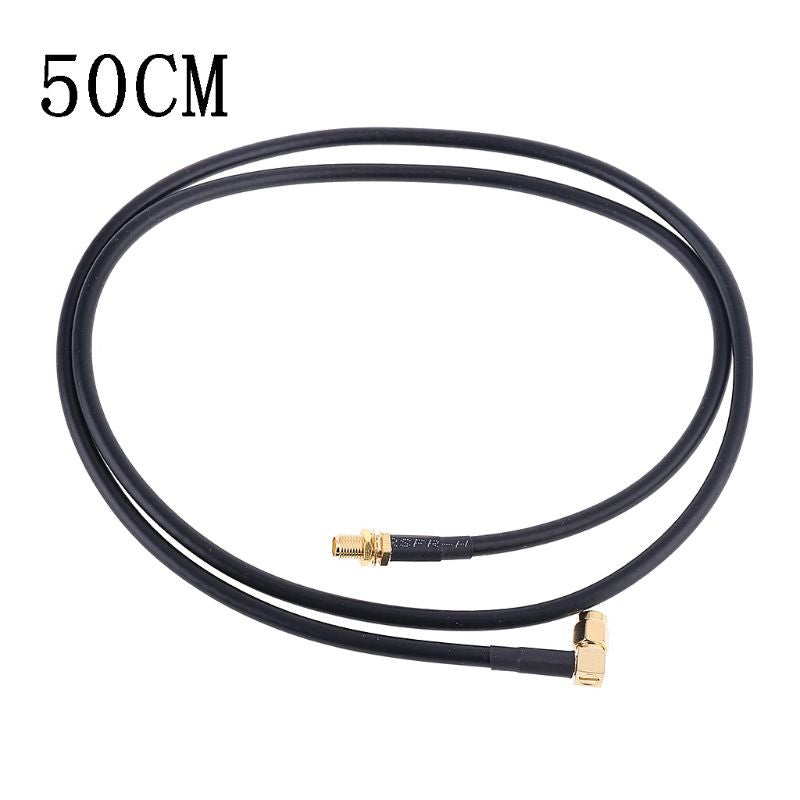 Cable de conexión de extensión Coaxial SMA macho a SMA hembra para walkie-talkie, antena táctica para Radio de UV-5R, UV-82 Plus, UV-9R