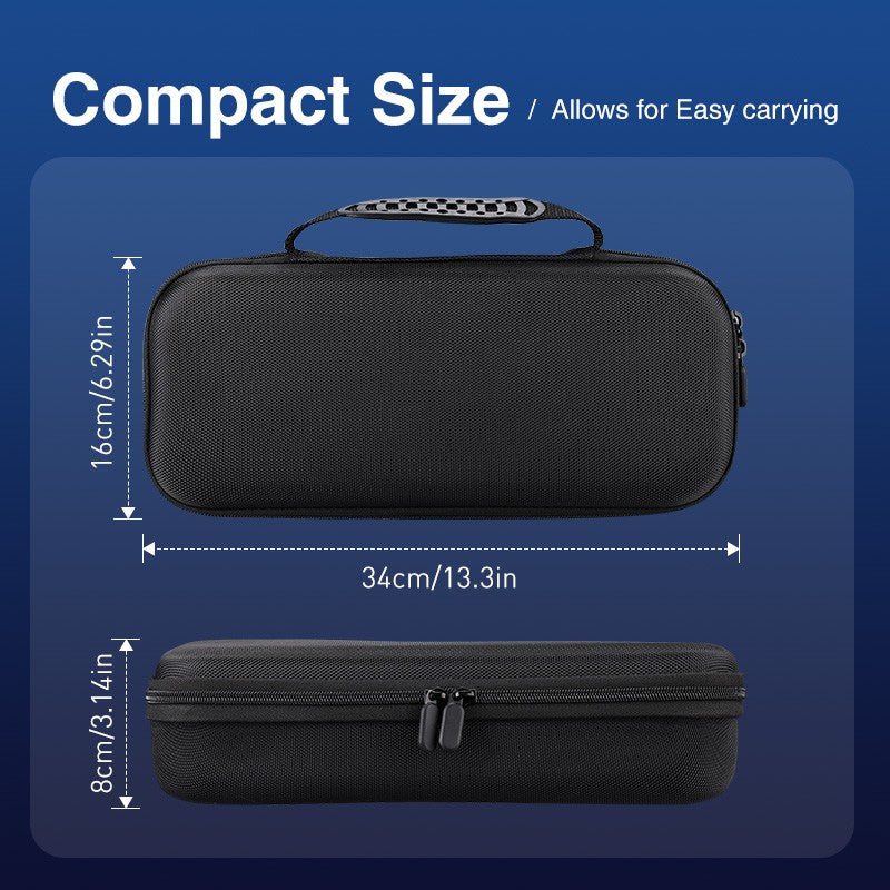 Bolsa protectora para consola de juegos portátil, carcasa dura EVA a prueba de golpes para Sony PlayStation Portal