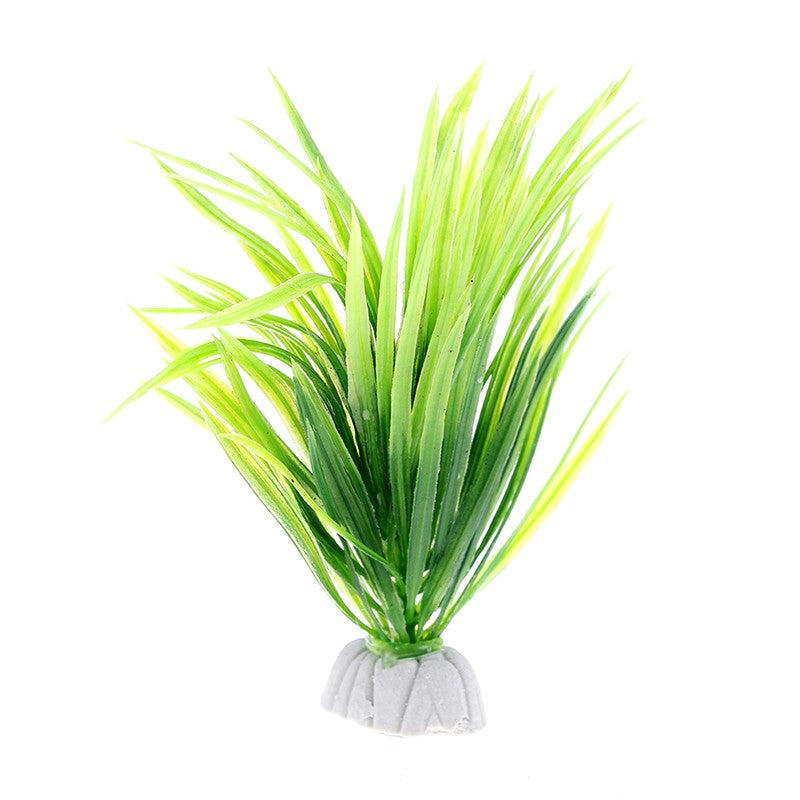 Planta de agua de plástico Artificial, decoraciones de Acuario, plantas de pecera, hierba, adorno de flores, decoración, accesorios acuáticos, 1 ud.