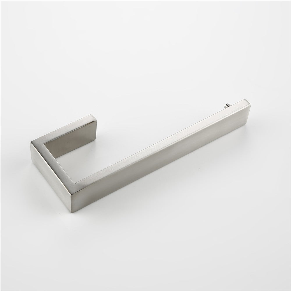 Juego de accesorios de baño, portarrollos de papel higiénico, soporte de toalla, barra de gancho de acero inoxidable, montado en la pared para dormitorio, cocina, Kit de Hardware de baño
