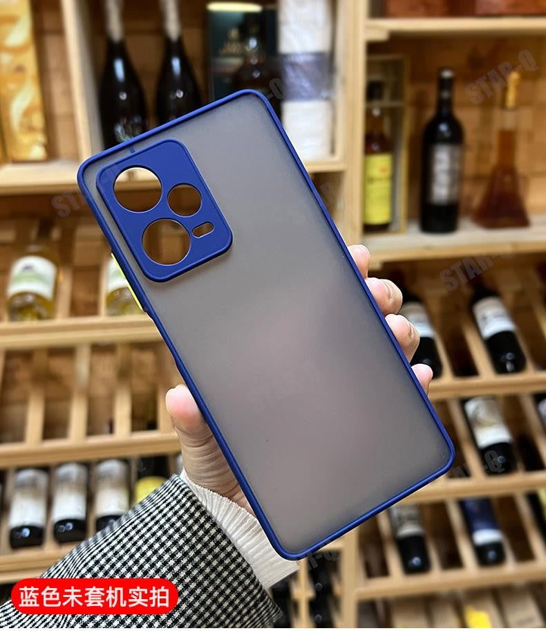 Funda rígida mate Note12 S para Xiaomi Redmi Note 12 Pro Plus 5g 12s 12pro 4g, funda trasera de silicona translúcida a prueba de golpes Redmi12