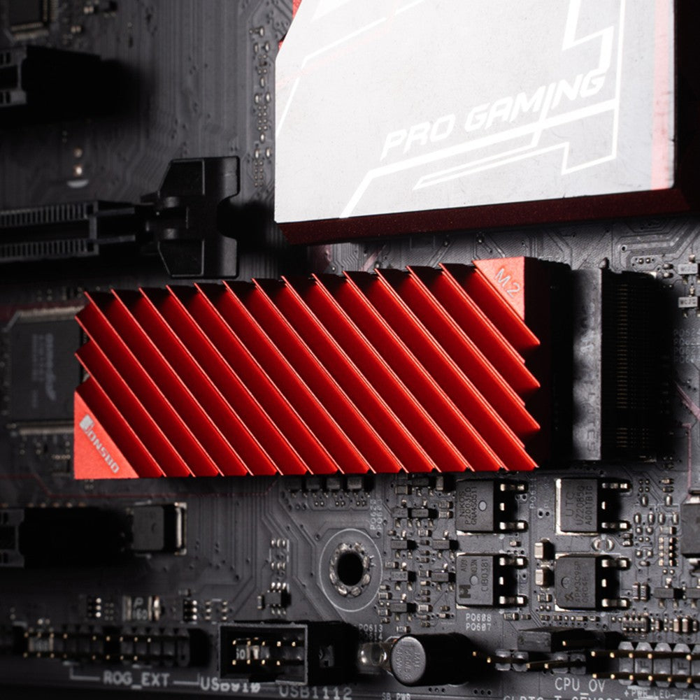 Jonsbo-disipador de calor para radiador, almohadillas de refrigeración M.2 2280 NVMe SSD, disco de calor, disipador de calor de aluminio, almohadilla térmica para PC de escritorio m2