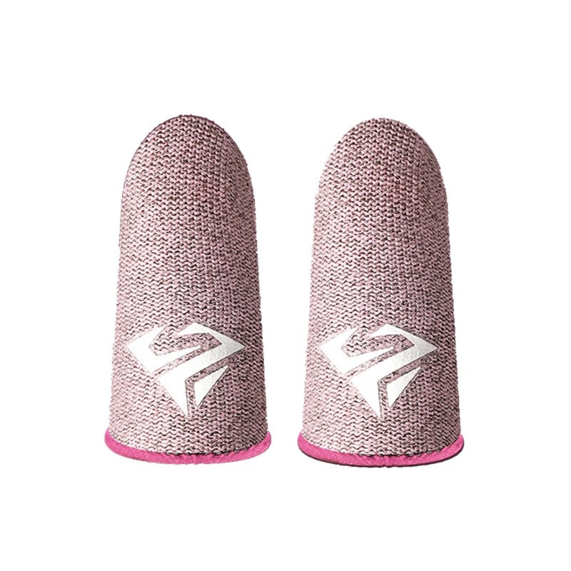 Guantes de dedo a prueba de sudor para juegos de teléfono, funda antideslizante para los dedos, para PUBG, pantalla táctil, acceso práctico, 2 uds.