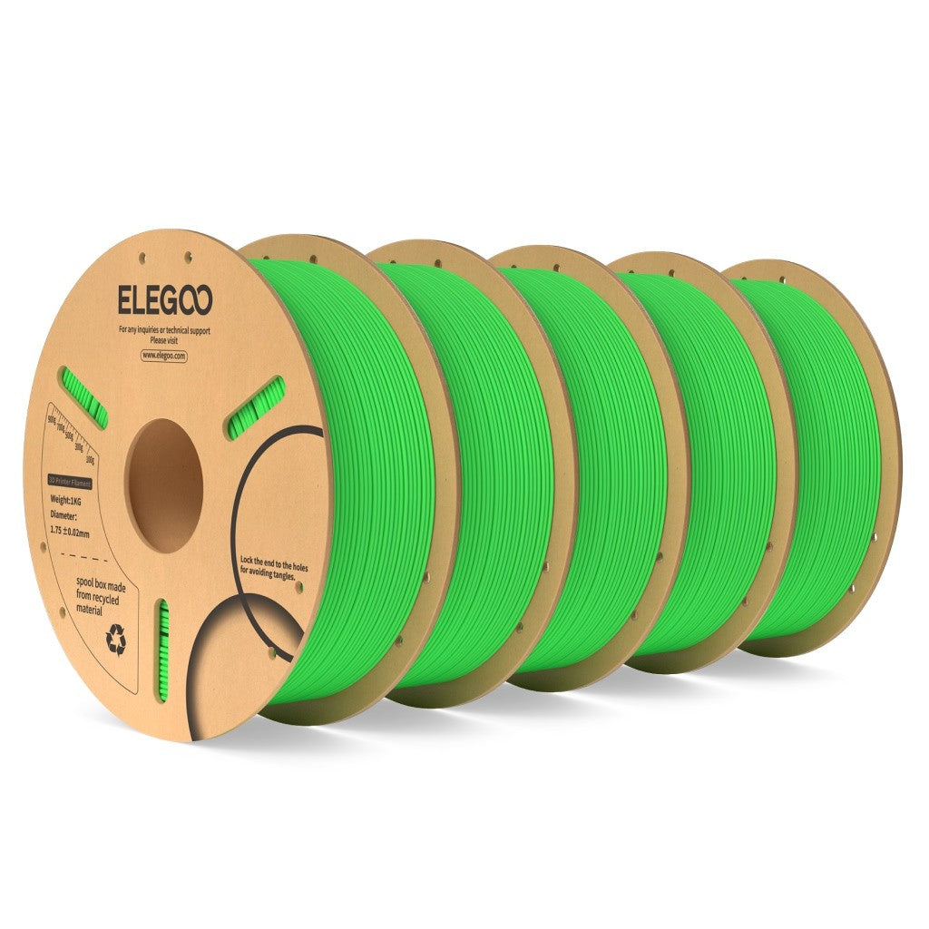 ELEGOO 1kg 1,75mm filamento PLA plástico 3D PLA para impresora 3D Material consumible para impresora 3D NEPTUNE 3 PRO FDM