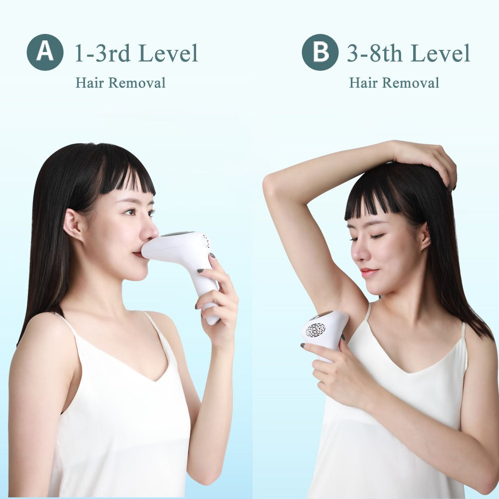 Depiladora láser IPL profesional para mujer, depilación láser, dispositivo depilatorio eléctrico con luz pulsada para Bikini corporal Facial