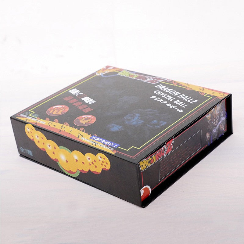 Dragon Ball - Set de 7 Figuras de Acción de Cristal 1:1 de 3.5cm, Colección para Invocar a Shenron, Modelo de Anime, Regalo