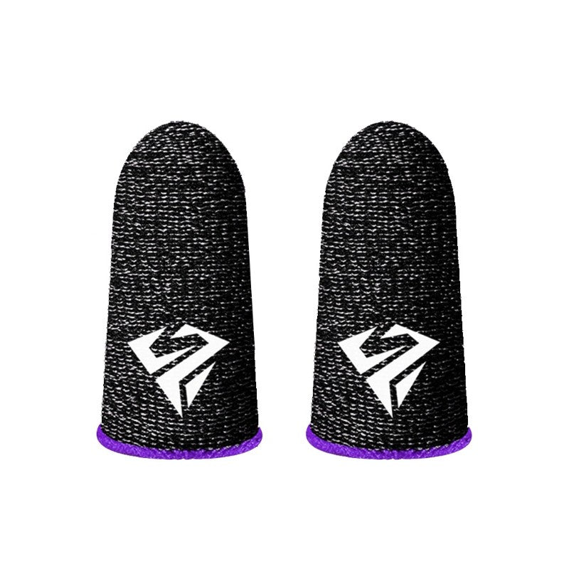 Guantes de dedo a prueba de sudor para juegos de teléfono, funda antideslizante para los dedos, para PUBG, pantalla táctil, acceso práctico, 2 uds.