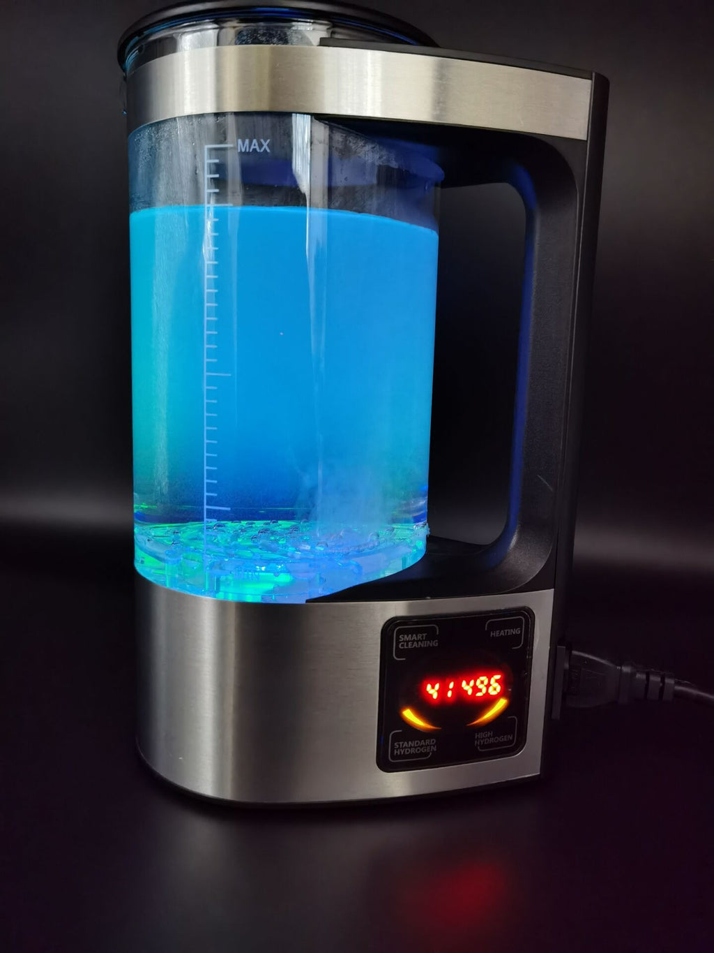 Hervidor de Agua Eléctrico de 2L con Generador de Agua Rica en Hidrógeno, Ionizador de Agua, Filtro de Agua, 100-240V