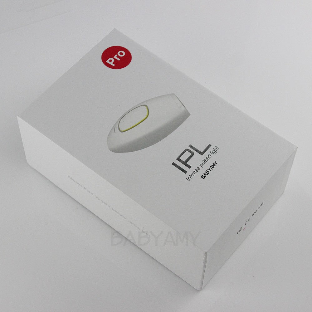 Minidepiladora láser para el hogar, sistema de depilación permanente IPL, 500000 pulsaciones de luz, eliminador de vello de todo el cuerpo