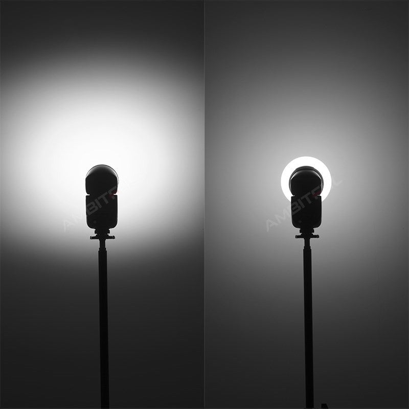 Godox AK-R22 cúpula difusora de fotografía de silicona plegable para flashes de la serie V1 AD100PRO AD200PRO (con H200R) fotografía