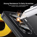 Para Xiaomi Poco X7 Pro 5G funda anillo Matel + tapa protectora de lente de cámara de vidrio templado 9D PocoX7Pro Poko Little X 7 Pro 7Pro X7Pro