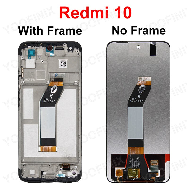 CHOICE IPS para Xiaomi Redmi 10 pantalla táctil LCD para Redmi 10A pantalla para Redmi 10C LCD digitalizador montaje reemplazar piezas