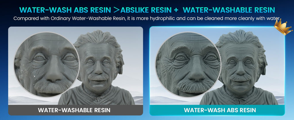 SUNLU 5KG ABS-LIKE/resina ABS lavable con agua 1000G/botella 405nm resina fotopolímero de curación UV rápida para impresión LCD 3D