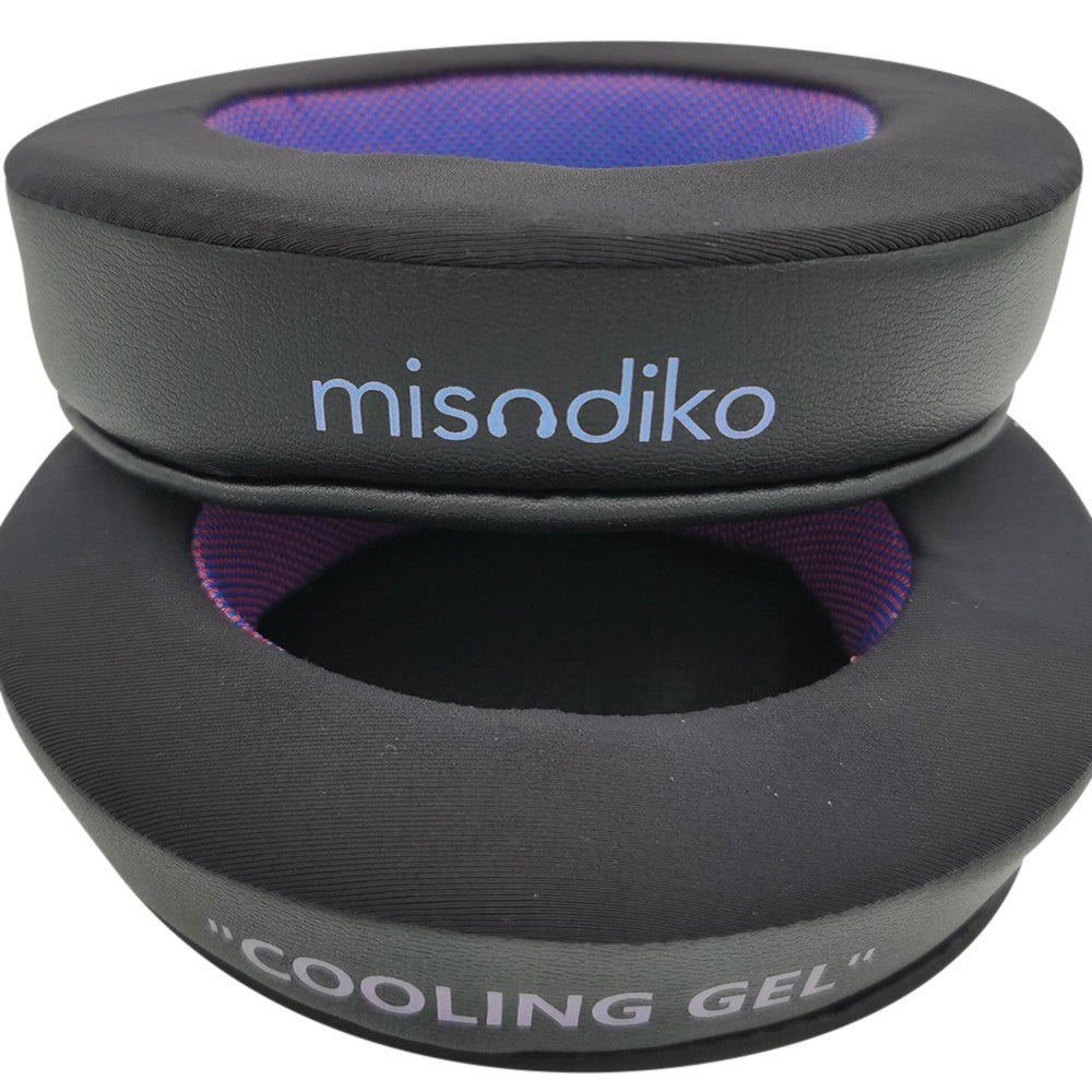 Misodiko-almohadillas de repuesto mejoradas para auriculares Audio-Technica ATH- M50x/ M40x/ M30x/ MSR7/ G1WL/ PDG1