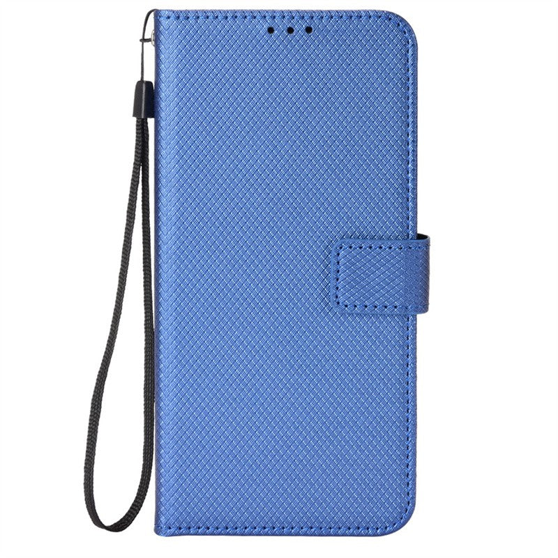 Para Motorola Moto G15 G15 Power funda de lujo con tapa patrón de diamante piel PU funda tipo billetera de cuero con soporte para Moto G15 4G bolsas de teléfono