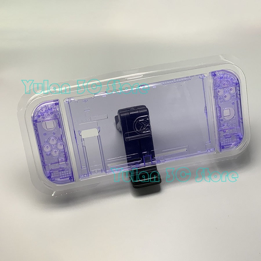 Nuevo NIntend Switch, carcasa de repuesto DIY, funda transparente para consola Nintendo Switch, accesorios de juego Joycon derecho e izquierdo