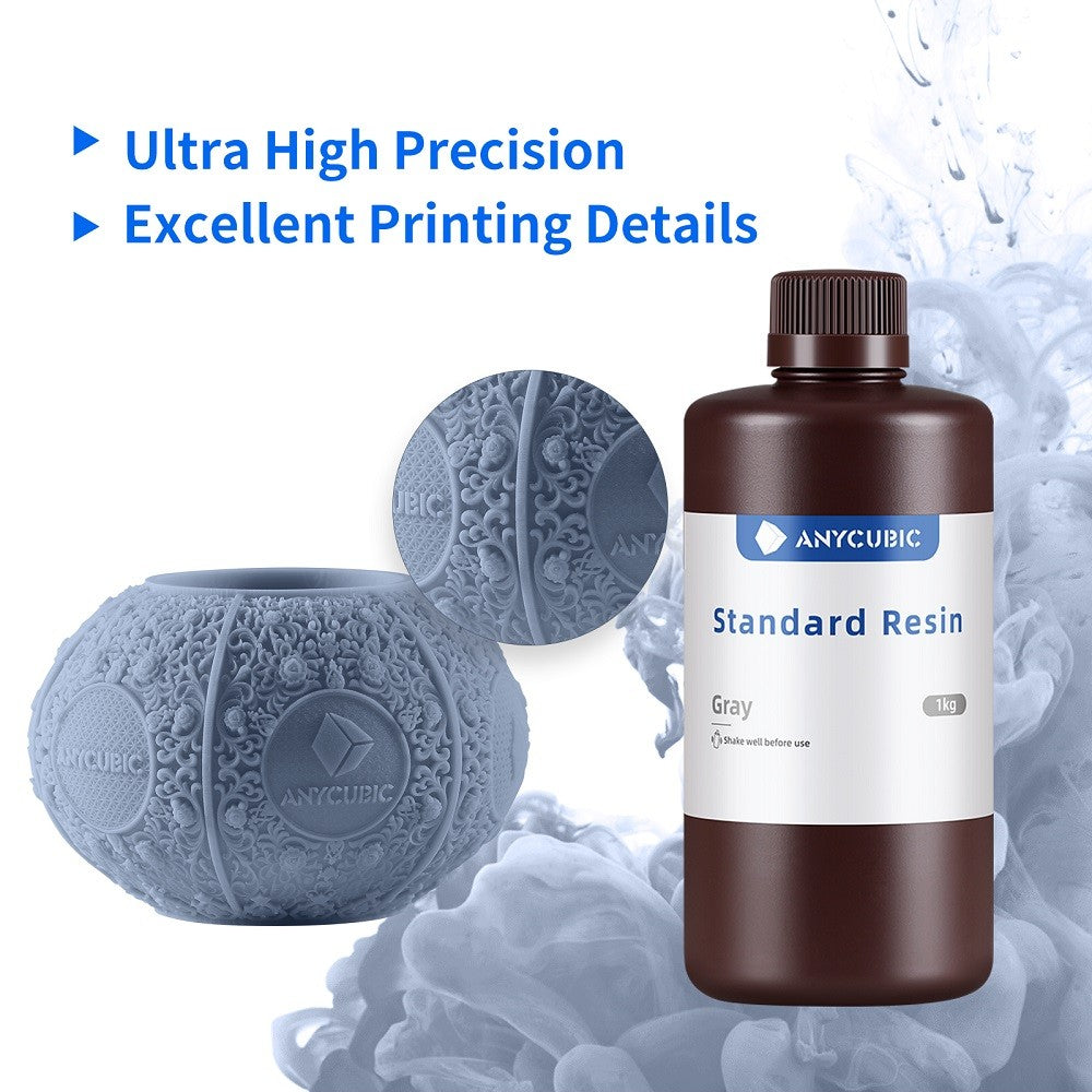 ANYCUBIC 405nm resina UV para impresora 3D Photon Mono 4 resina de impresión 3D LCD resina sensible a los rayos UV para impresora 3D 1kg
