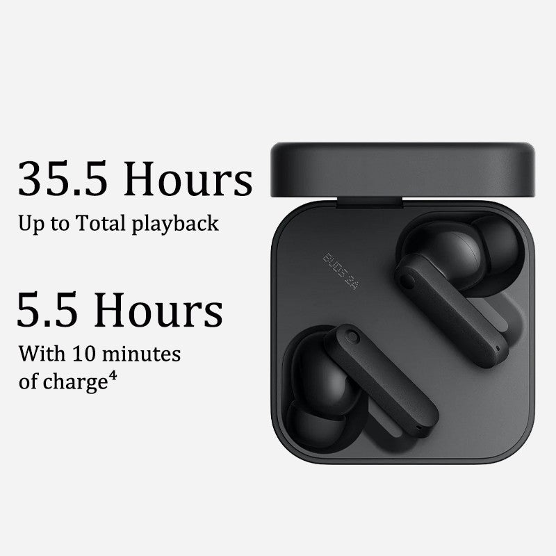 Versión Global CMF by Nothing Buds 2A Auriculares Inalámbricos Intrauditivos con Controlador de 12.4mm, ANC de 42dB, 4 Micrófonos HD, Batería de Larga Duración, Baja Latencia, Bluetooth 5.4