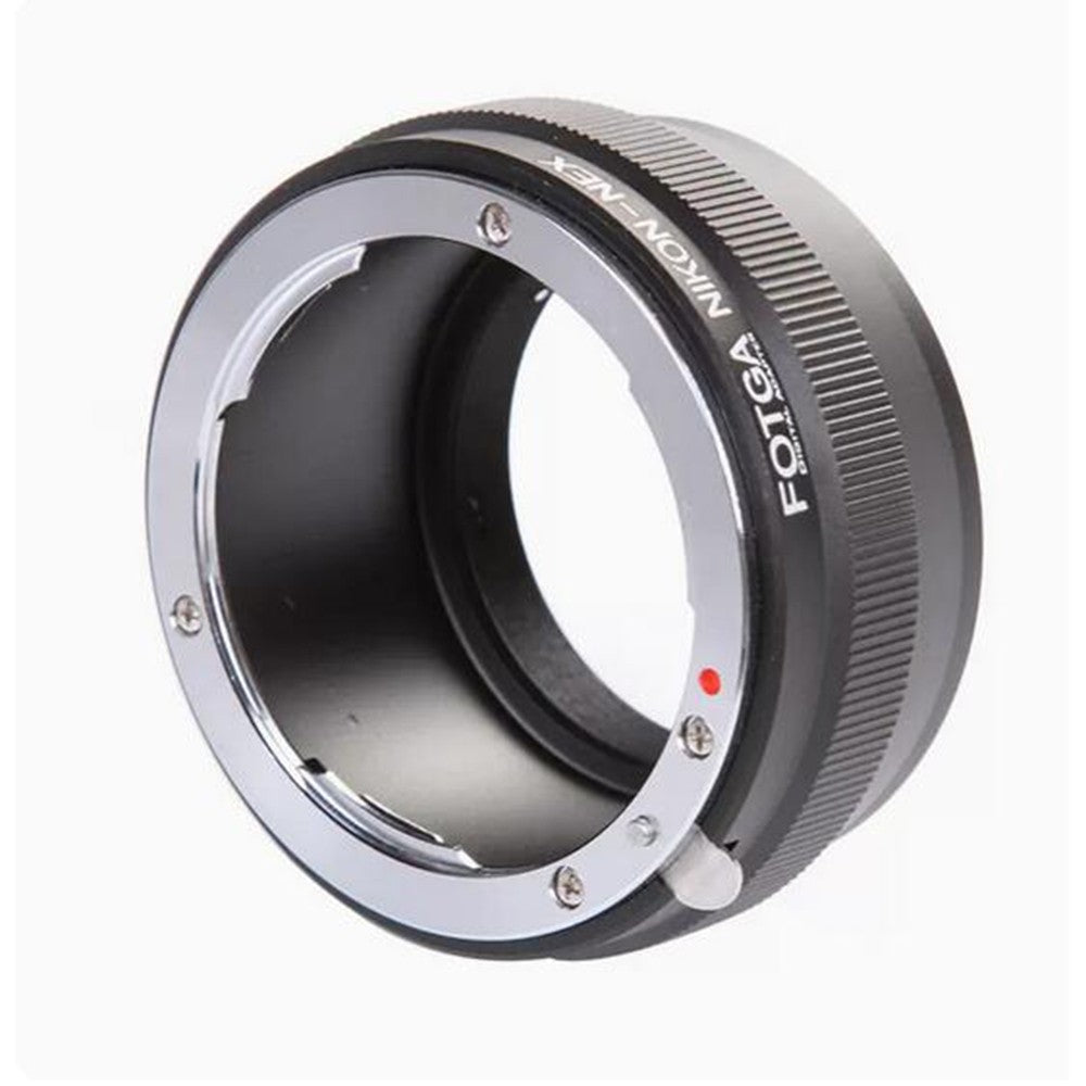 Fotga Anillo adaptador Nikon Ai Pre-Ai F Lente de montaje a cámara Sony E-Mount NEX-3 NEX-5 NEX-7 NEX-VG10 NEX-5N NEX-C3 Alpha A7 A7S A9