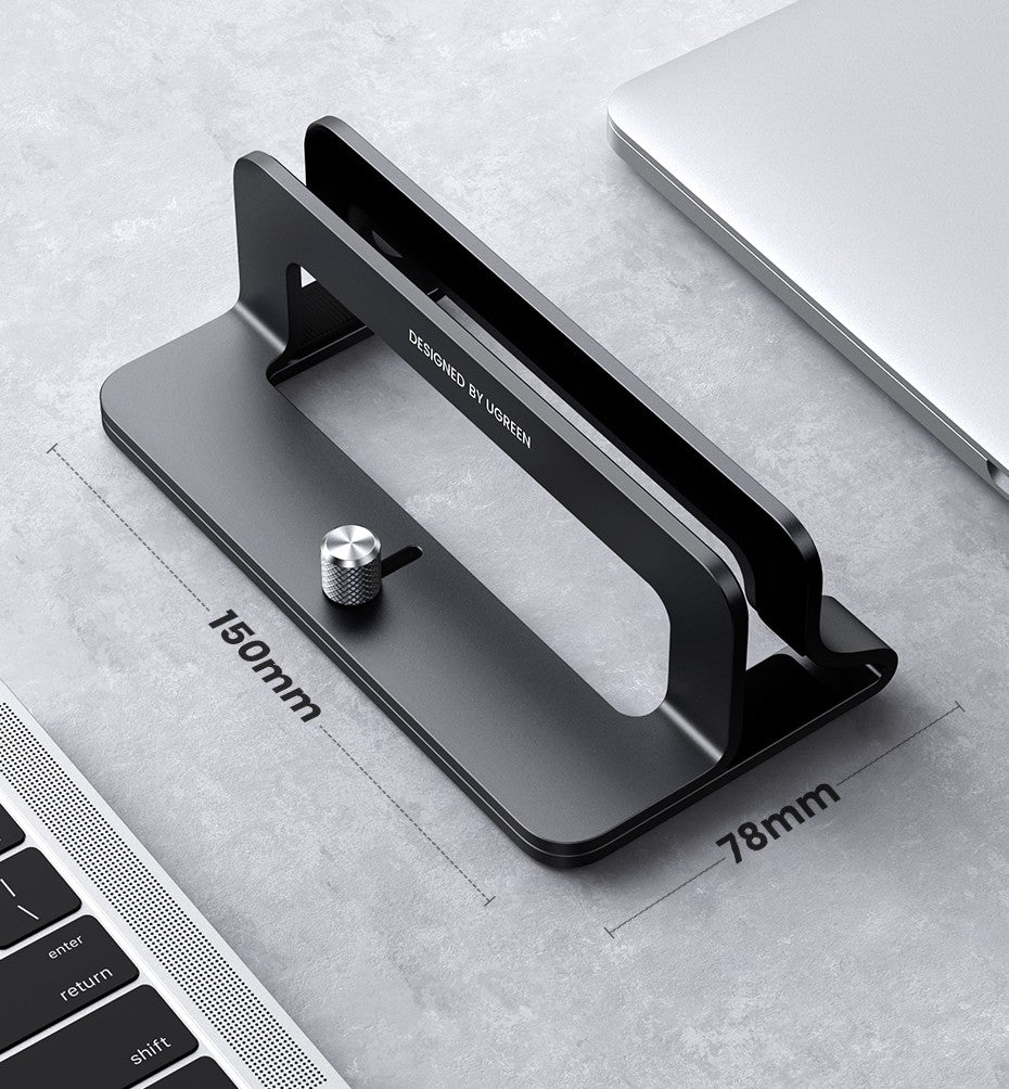 UGREEN-soporte Vertical para ordenador portátil, accesorio de aluminio para MacBook Pro, tableta y teléfono