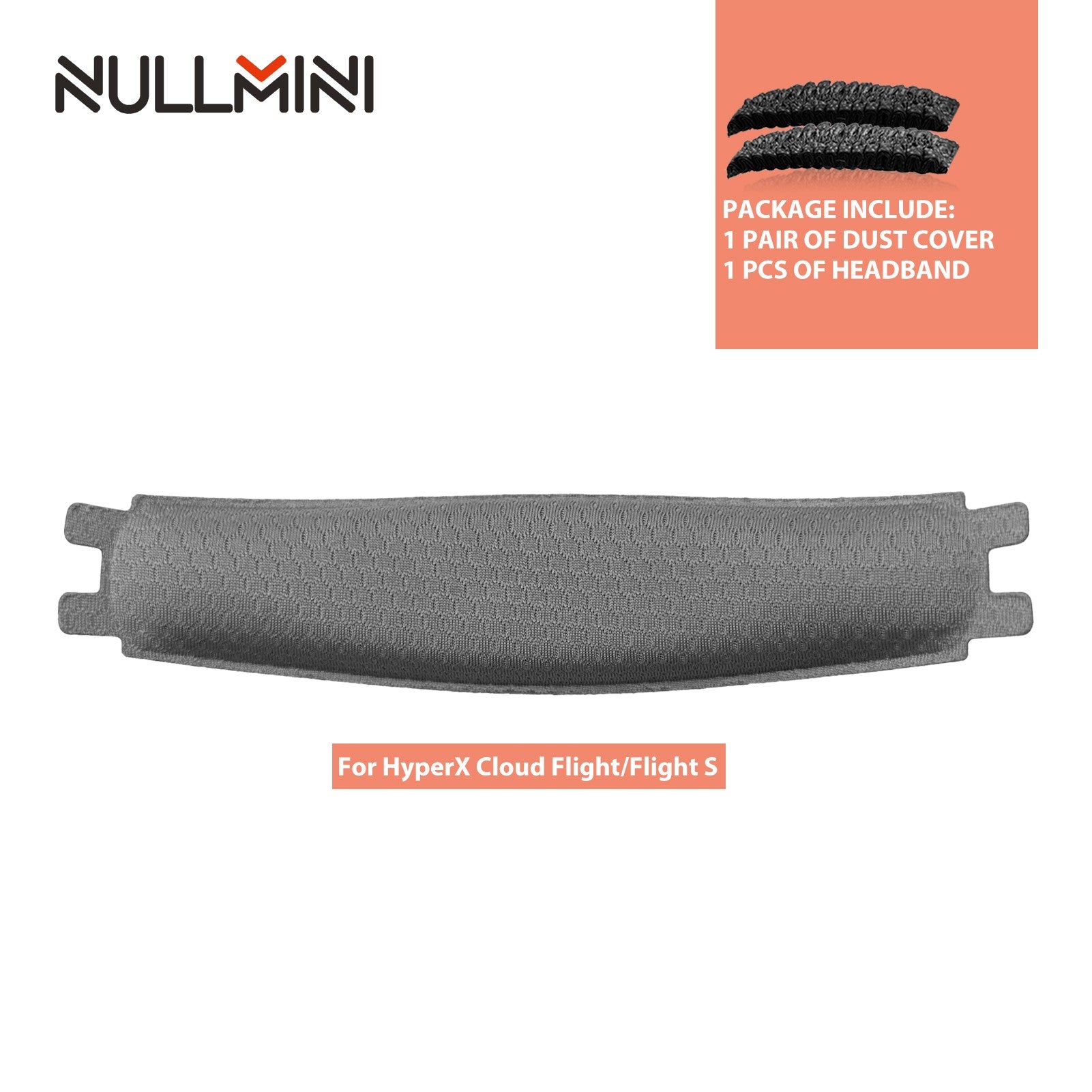 NullMini Diadema de repuesto para auriculares HyperX Cloud Flight S Stinger Auriculares de malla