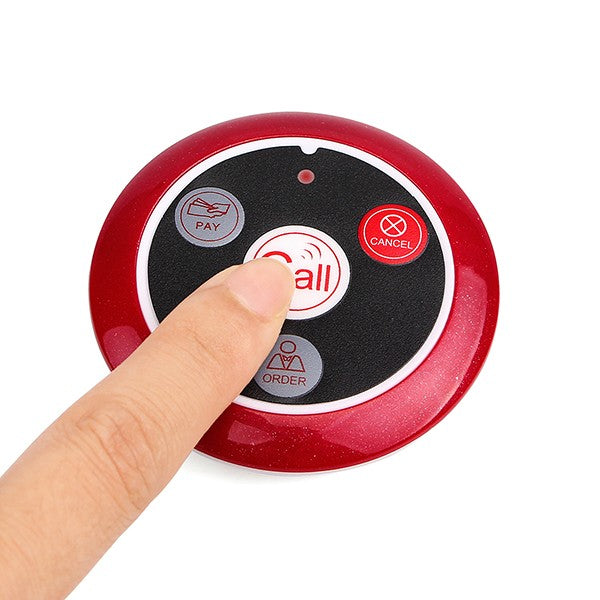 RETEKESS-sistema inalámbrico de llamadas para camarero, buscapersonas para restaurante, receptor de reloj T128, botón de llamada T117, servicio al cliente para cafetería