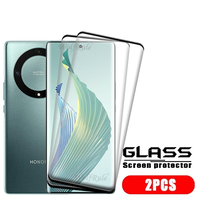1/2/3/4 Uds para Honor Magic 5 Lite Glass Honor Magic 5 Lite vidrio templado 9H HD Protector de pantalla curvo completo Huawei Honor Magic 5 Lite