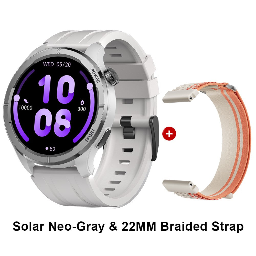 HAYLOU Solar Neo Reloj inteligente Pantalla HD de 1,53'' Llamada Bluetooth Monitoreo de salud 24 horas Relojes inteligentes Hombres Mujeres Relojes deportivos inteligentes
