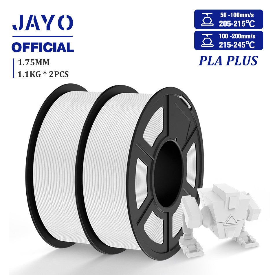 Filamento de impresora 3D JAYO PLA/PETG/SILK/TPU/ABS 1,75mm 2 rollos de materiales de impresión 3D para impresora 3D envío gratis