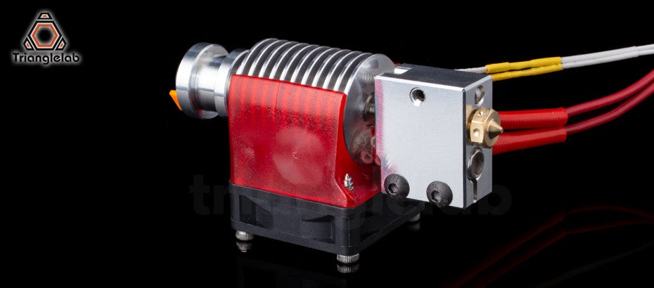 Hotend R Trianglelab V6 Volcano 12V/24V con control remoto Bowen, cabezal de impresión J y soporte de ventilador de refrigeración para V6 HOTEND para PT100