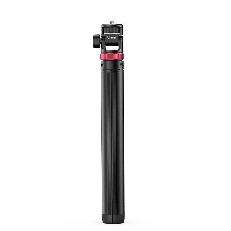 Trípode extensible Ulanzi MT-79 con tornillo de 1/4 pulgadas para cámara DSLR, trípode de micrófono con luz de relleno para teléfono inteligente