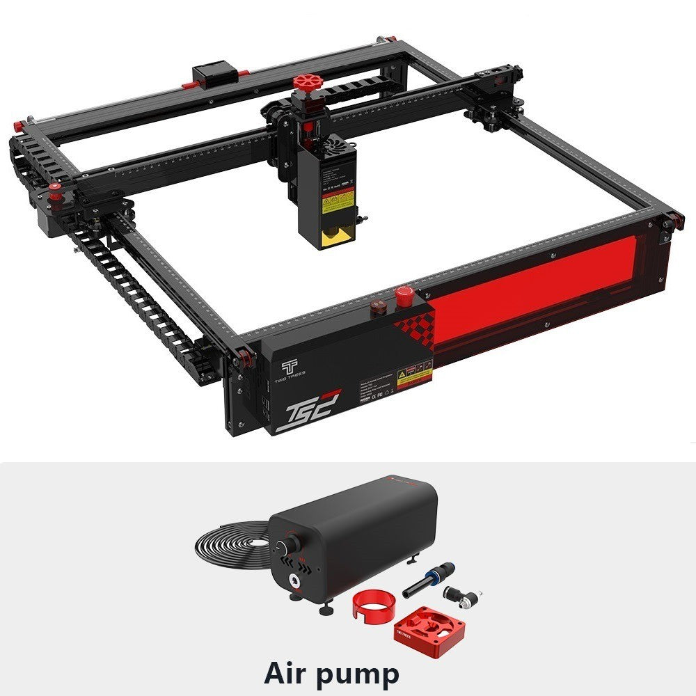 Twotrees-máquina de grabado láser TS2, cortador de tecnología de punto comprimido, interruptor de límite de eje XY, 450X450mm, 20W
