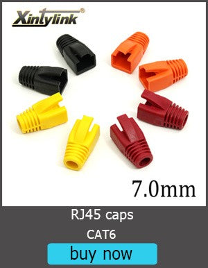 Conector xintylink rj45 cat6 50U/6U cable ethernet enchufe rg45 cat5e utp 8P8C rj 45 cat 6 red lan modulable jack cat5 keystone