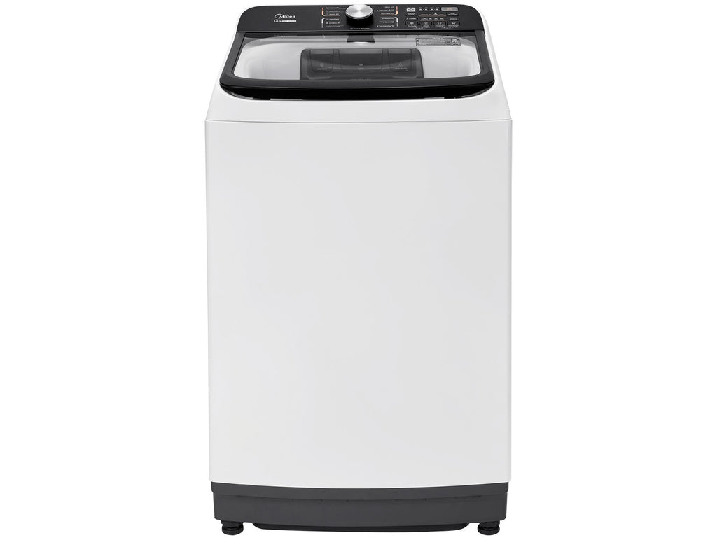 Midea-lavadora de 13kg, cesta Inox, programas de lavado blancos, agitador de ondas-110V